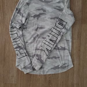 Pink small camo long sleeve